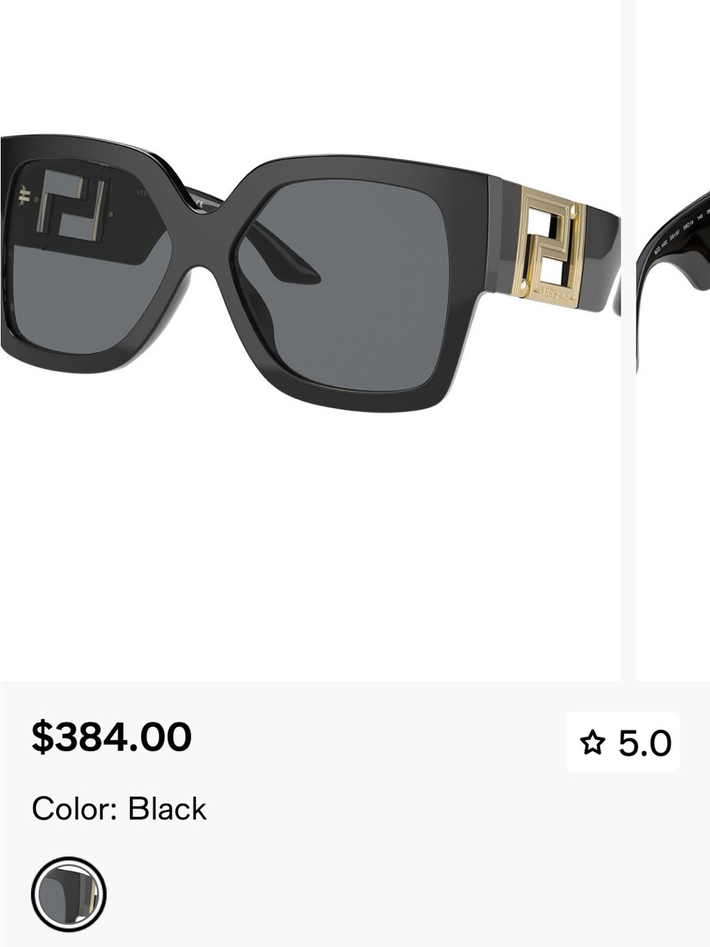 Versace sunglasses new with tag